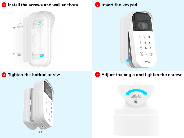 myQ Smart Garage Video Keypad