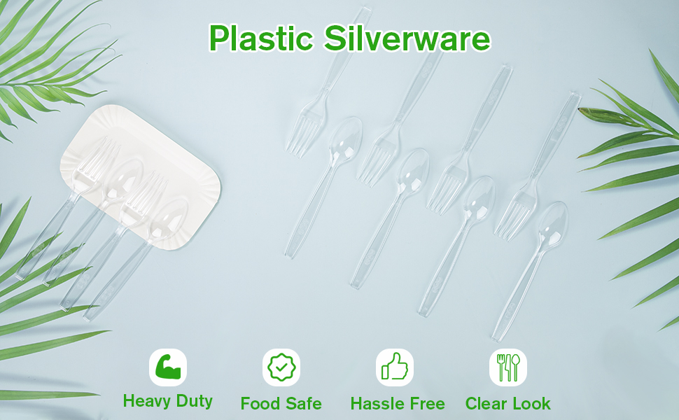 plastic silverware
