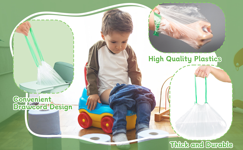 5.Disposable Cleaning Bag for Kids