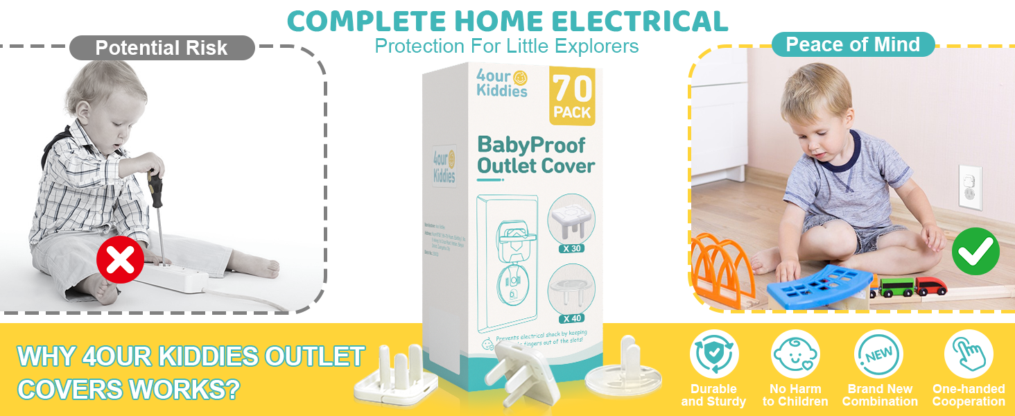 outlet covers for baby proofing