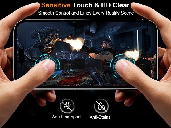 Sensitive Touch & HD Clear