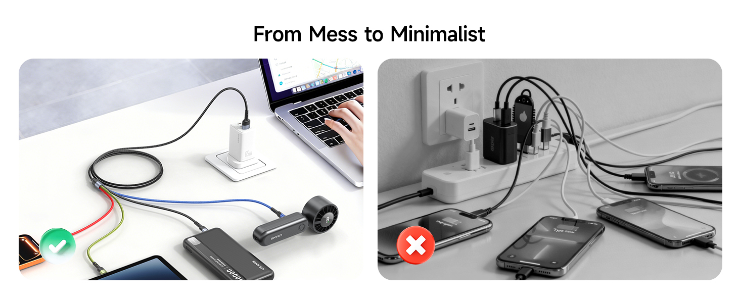 USB C Multi Charging Cable