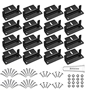 Solar Panel Mounting Bracket Aluminum Solar Panel Z Brackets Roof Solar Panel Bracket for RV, Boa...