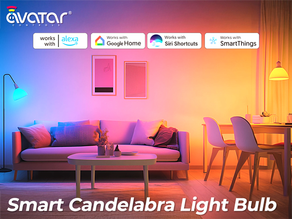 E12 smart bulb