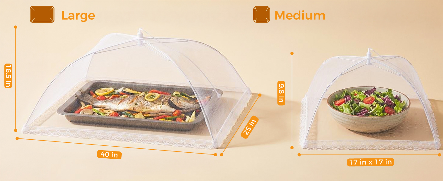 food covers for outside mesh
