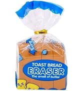 Brown Food Erasers,Toast Bread Eraser Stationery,Bread Shape,Pencil Eraser Sketching Tools, Mini ...