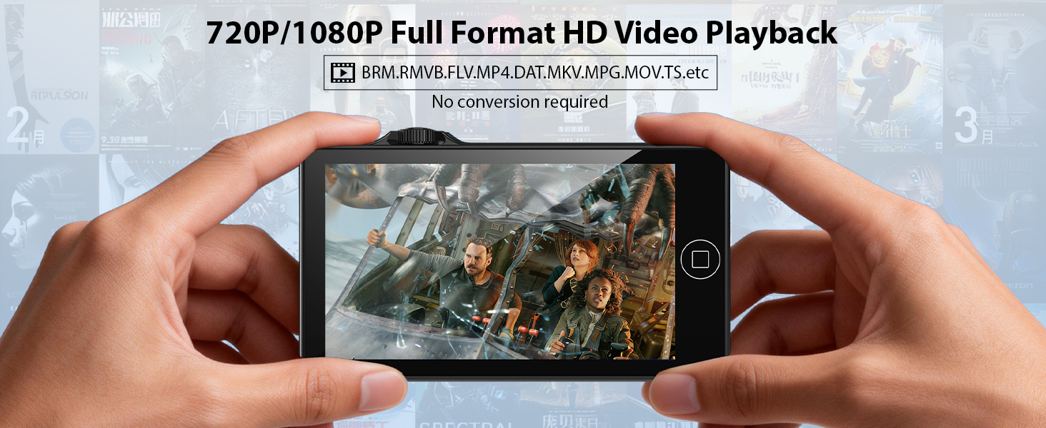 video player back support more format