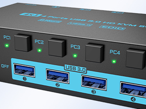 kvm switch 4 computers