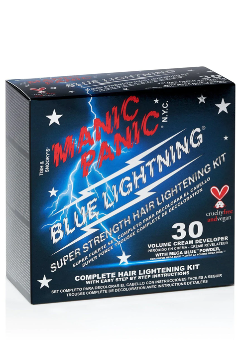 super strength bleach kit with 30 developer for hair delivering consistent bright blonde tones