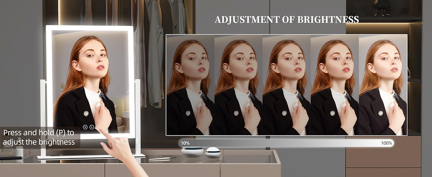 vanity mirror with lights