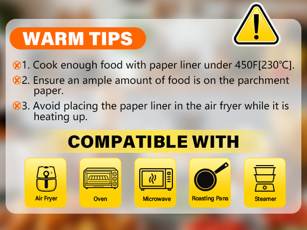 airfryer paper