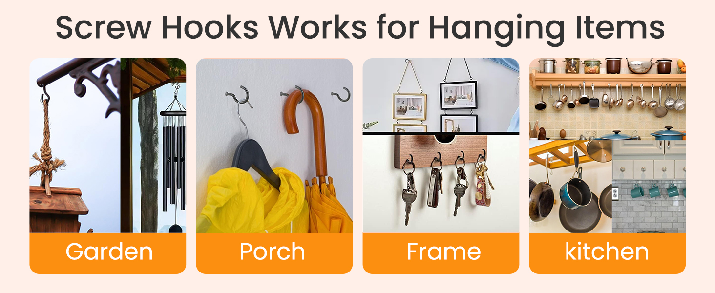 Screw-In Hooks