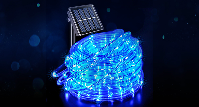 solar rope lights