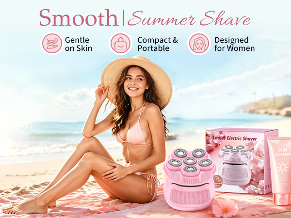 Painless Electric Shaver for Women