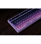GK GAMAKAY Side Printed Shine Through PBT Keycaps Cherry Profile, 135 Keys Doubleshot Keycaps Set...