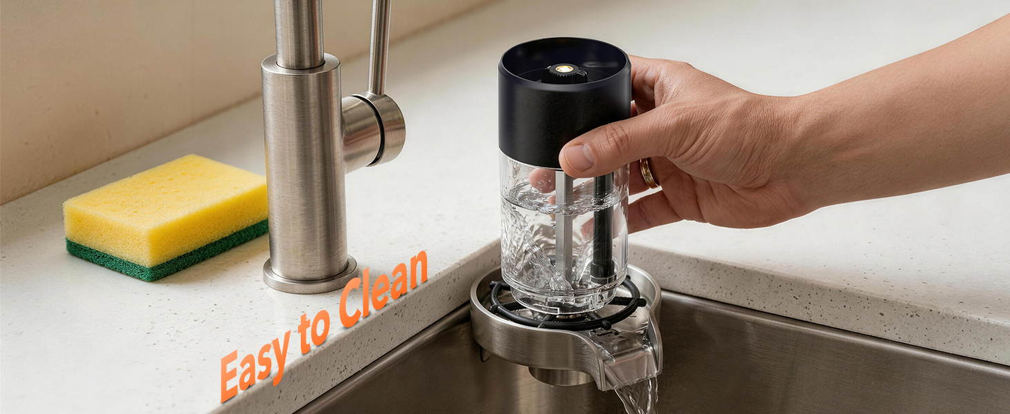 Rechargeable Electric Salt and Pepper Grinder Set