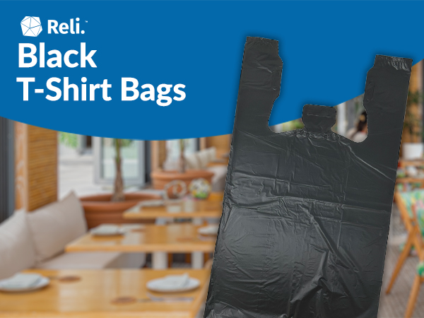 black t shirt bags