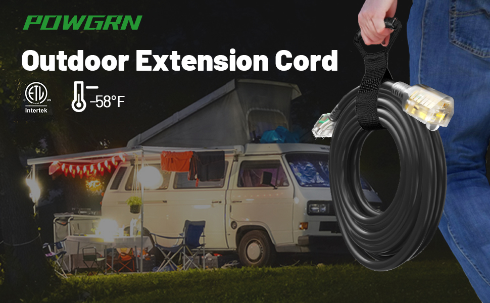 outdoor extension cord