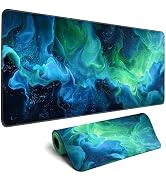 Japanese Mouse Pad,XL Large Mouse Mat,Long Extended Desk Mat, Non-Slip Rubber Stitched Edges (MP-15)