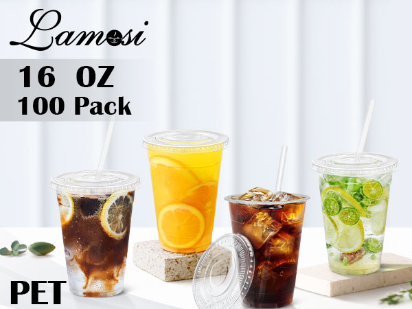 clear plastic cups with lids