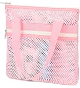 GYEUKHAM Mesh Shower Caddy Portable Shower Bag for Travel, Gym, Camping – Quick-Dry Hanging Toile...