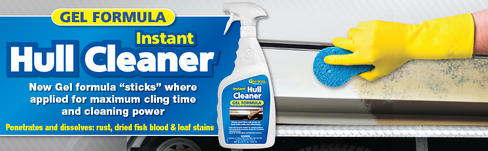 hull cleaner spray,gel,star brite,starbright,on-off,marine,boat,instant,303,