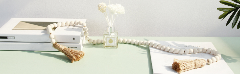 tassel garland decor boho