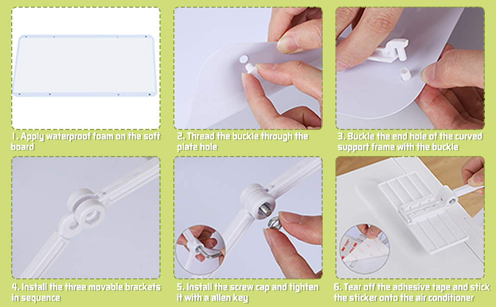 Air Conditioner Deflector for Window Units