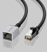 Dutevolns Cat 6 Ethernet Extension Cable 1.6 Feet, Network Male to Female Connector Cord, RJ45 Ex...