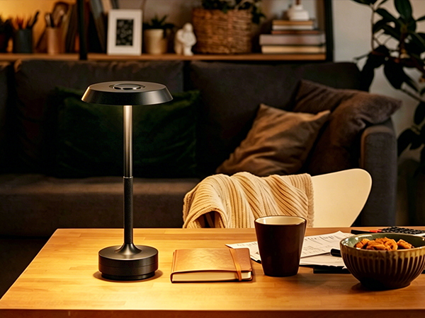GKKBO Wireless Desk Lamp Rechargeable 5000mAh Battery Powered