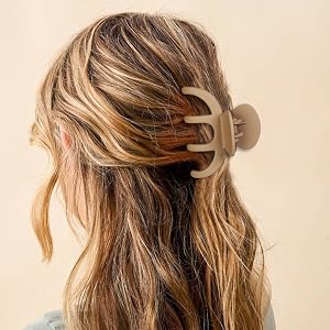 SMKSL Hair Claw Clips 6 Different Colors