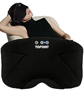 Sleep Mask with Headphones Bluetooth 5.4, TOPOINT Blackout Eye Mask for Sleeping Headphones Earph...