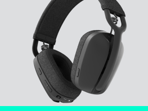 A close up angle zoom of Zone Vibe 100 (Graphite)