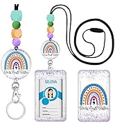 Mental Health Matters Teacher Lanyards for Id Badges and Keys, ID Badge Holder with Breakaway Lan...