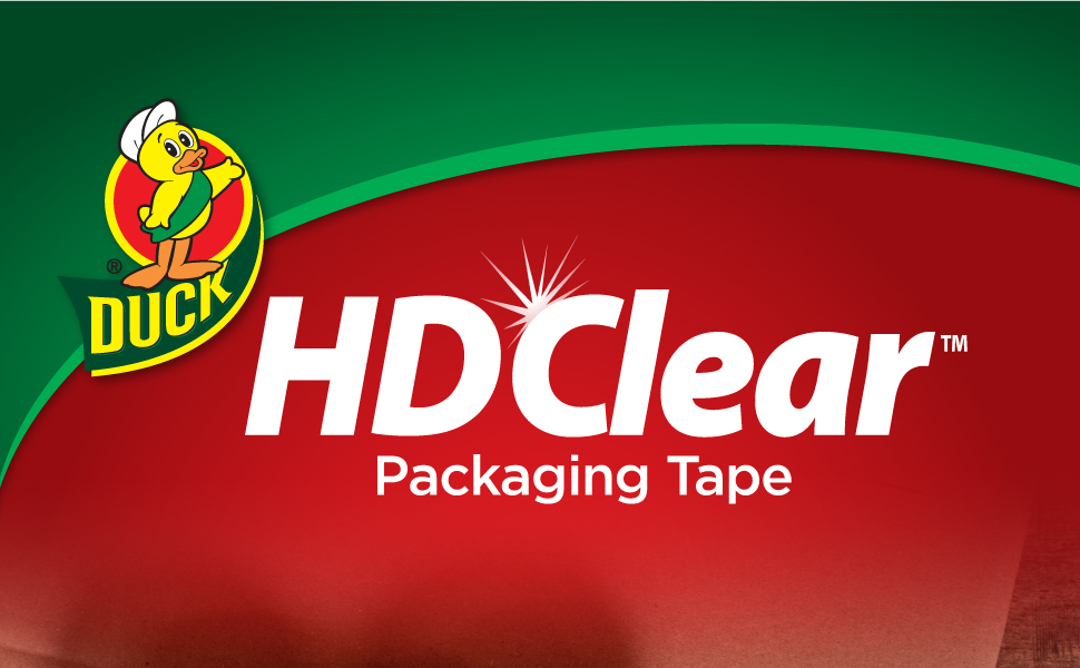 HD Clear Duck Brand Logo Red And Green with and a duck in the top left corner