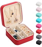 17Dec Small Travel Jewelry Case Organizer,Mini Travel Essentials for Women,Bridesmaid Gifts Birth...