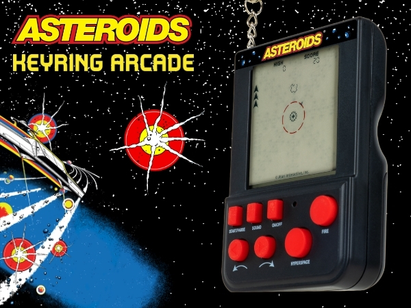 Asteroids Keyring