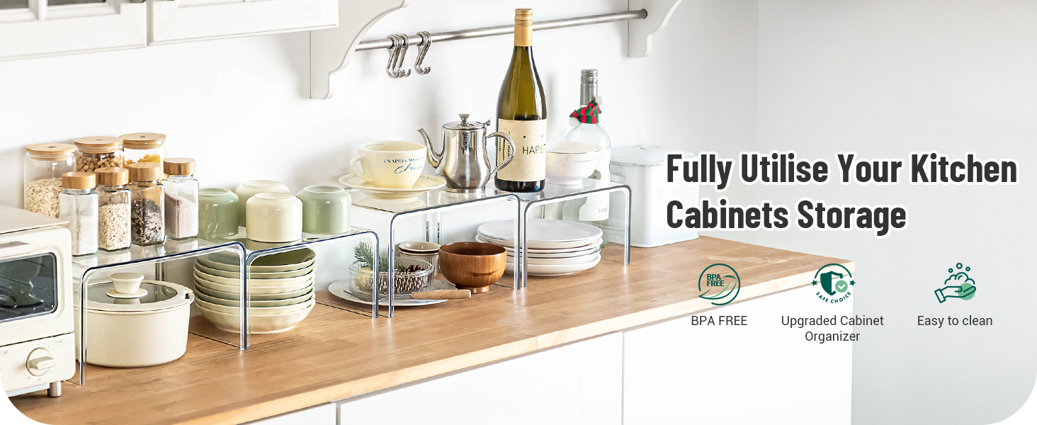 kitchen cabinet organizer cabinet organizer shelf organizer cabinet shelf countertop organizer