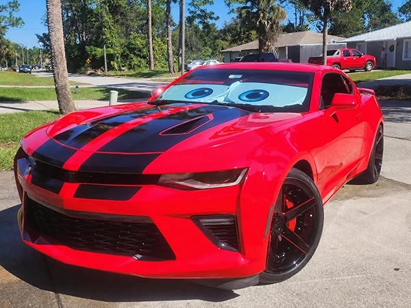 Small Car Windshield Sun Shade for Chevrolet Camaro