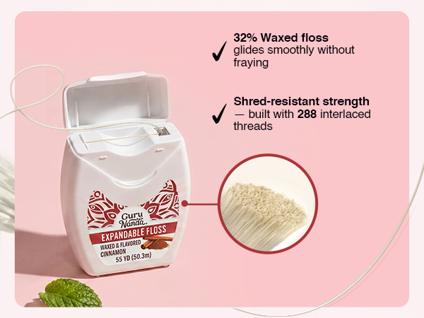 Cinnamon Expandable Floss