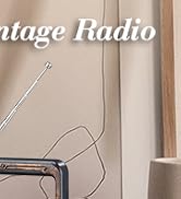 vintage retro am fm radio portable