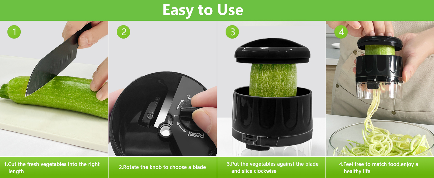zucchini spiralizer noodle maker