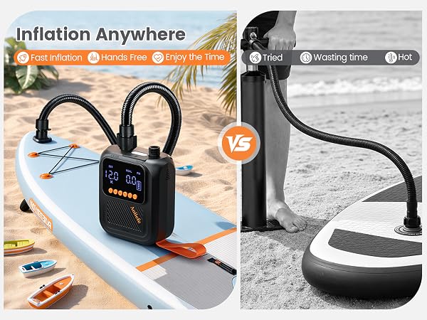 paddleboard pump