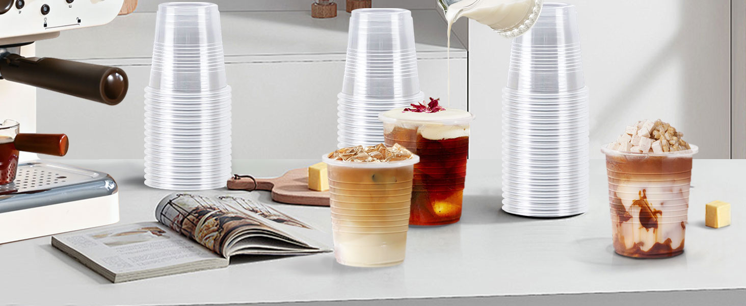 plastic cups