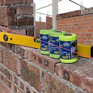 Twisted Nylon Mason Line Twine, Gold