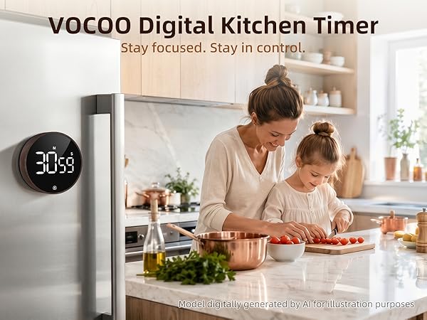 VOCOO digital timer