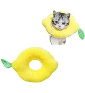 Andiker Cat Cone Collar, Pet Adjustable Cat Recovery Collar Pet Neck Cone Comfy Surgery Cute Cat ...