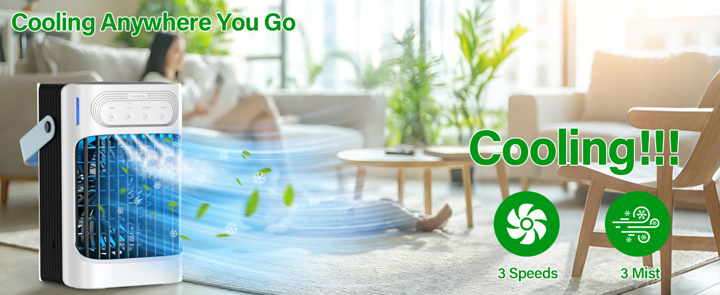 Cooling Anywhere You Go