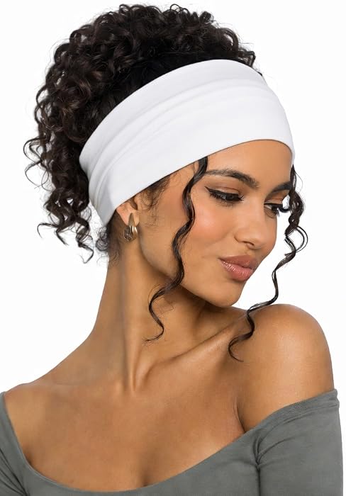 WIDE HEADBANDS FOR WOMEN NON SLIP