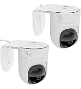 2 Pack Metal Wall Mount Compatible with Eufy Security Indoor Cam E220 and Eufy P24, Provide Bette...